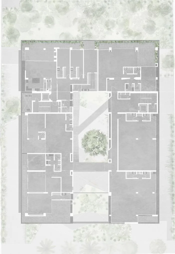 BIM Architecture | Transparent Breathing Under the Surface: Ecuador Natural Building