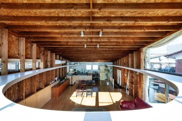 BIM Architecture | Japanese "Elliptical Ceiling" Residential Buildings
