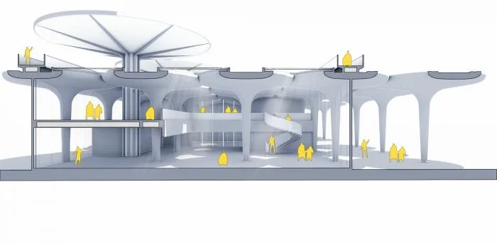 BIM Architecture | Dissolving and Dyeing: Linping Sports Park Supporting Project/Architectural Environment Design