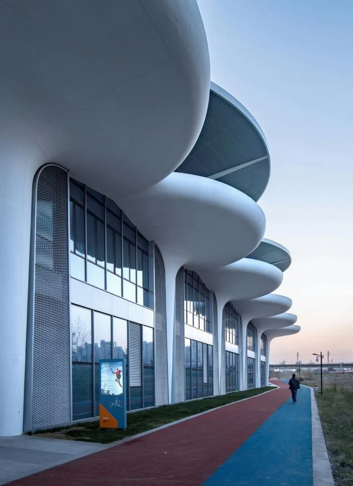 BIM Architecture | Dissolving and Dyeing: Linping Sports Park Supporting Project/Architectural Environment Design