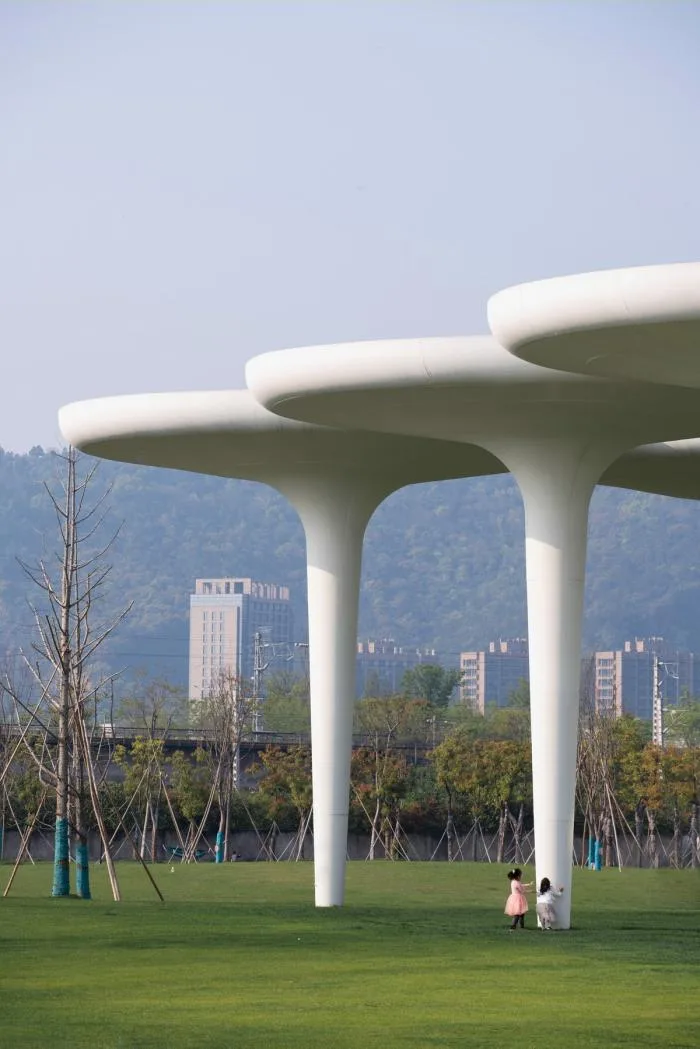 BIM Architecture | Dissolving and Dyeing: Linping Sports Park Supporting Project/Architectural Environment Design