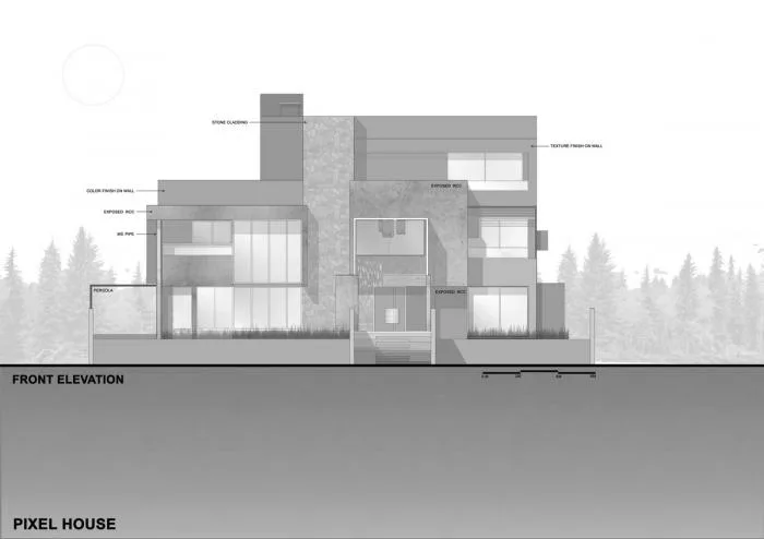 BIM Architecture | Pixel Residential/The Grid Architects