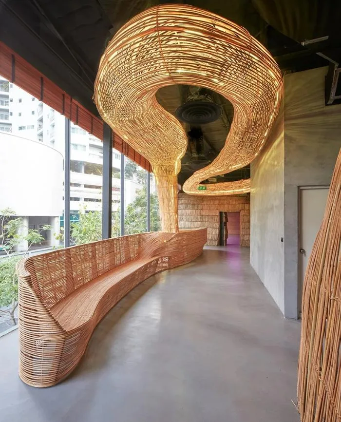 BIM Architecture | Vikasa Yoga Headquarters in Bangkok, Integrating 3D Technology with Local Handicrafts