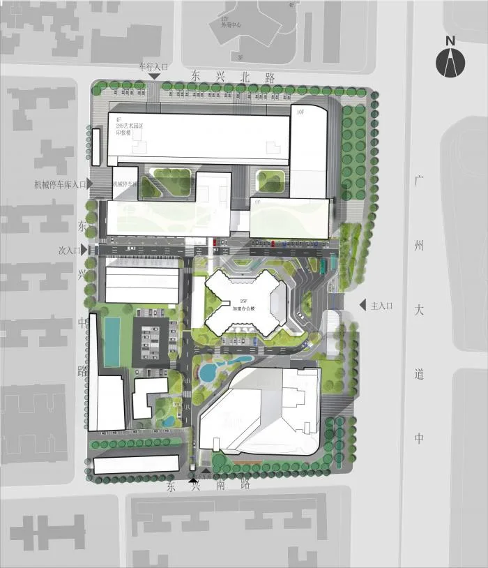 BIM Architecture | Southern Tongchuang Hui Renovation Project/Tiancheng Architecture