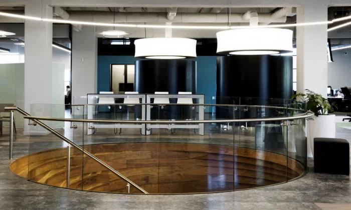 BIM Architecture | A Dynamic Space Like an Outdoor Theater - Mercado Libre Office