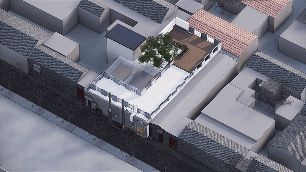 BIM Architecture | 'Cliff' - The Meeting Point of Past and Future/C+Architects
