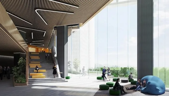 BIM Architecture | vivo Headquarters Office Building, Spiral Garden Terrace Surrounding Up/NBBJ