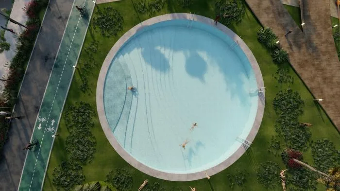 BIM Architecture | Natural Station on the Riverbank: Hanjiang Citizen Park Natural Swimming Pool/Baizhu Architecture+Carve in Sericulture District