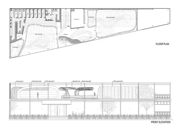 BIM Architecture | Vikasa Yoga Headquarters in Bangkok, Integrating 3D Technology with Local Handicrafts