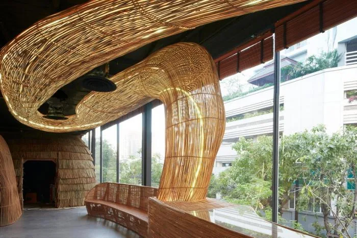 BIM Architecture | Vikasa Yoga Headquarters in Bangkok, Integrating 3D Technology with Local Handicrafts