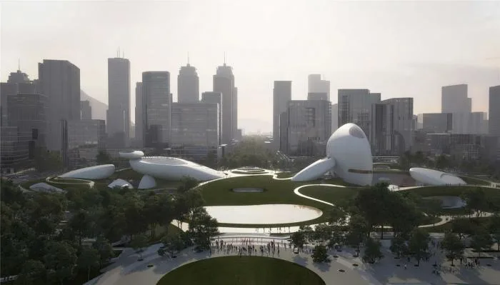 BIM Architecture | Urban Wilderness, 'Shenzhen Bay Cultural Square' Scheme Design/MAD