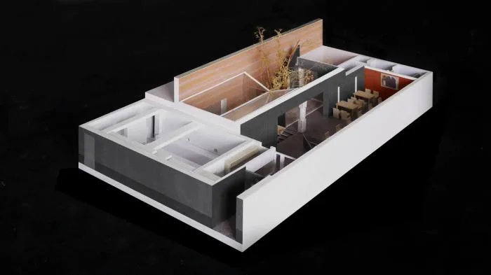 BIM Architecture | 'Cliff' - The Meeting Point of Past and Future/C+Architects