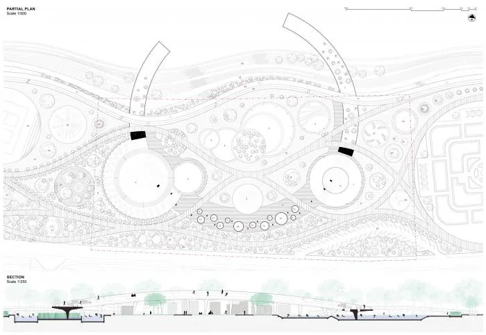 BIM Architecture | Natural Station on the Riverbank: Hanjiang Citizen Park Natural Swimming Pool/Baizhu Architecture+Carve in Sericulture District