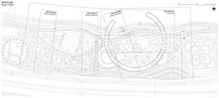 BIM Architecture | Natural Station on the Riverbank: Hanjiang Citizen Park Natural Swimming Pool/Baizhu Architecture+Carve in Sericulture District
