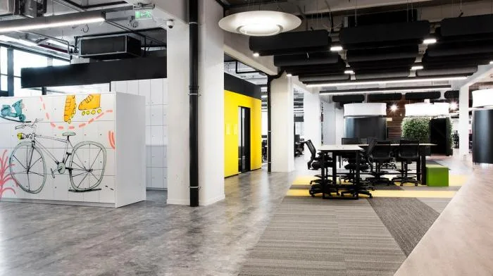 BIM Architecture | A Dynamic Space Like an Outdoor Theater - Mercado Libre Office