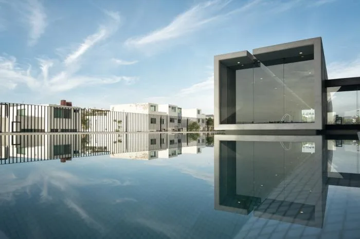 BIM Architecture | Fission of 64 meter Deep Canyon - Amani Apartments