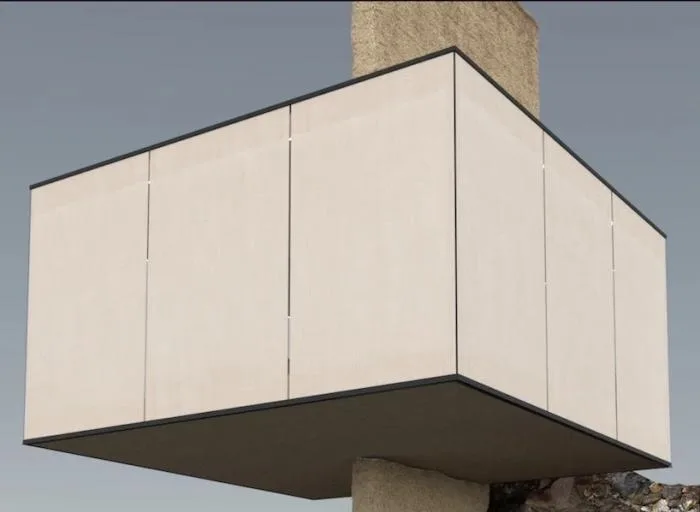 BIM Architecture | Minimalist Glass Hut Standing on a Cliff/Yakusha Design