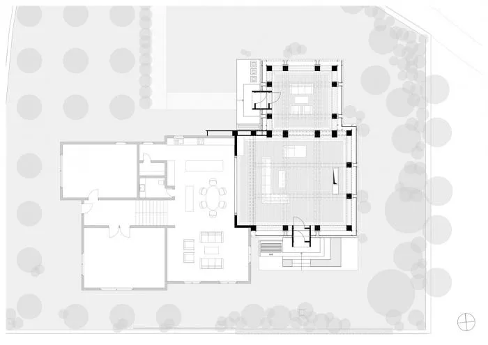 BIM Architecture | Dialogue with Concrete Columns - BM Kavana Residence