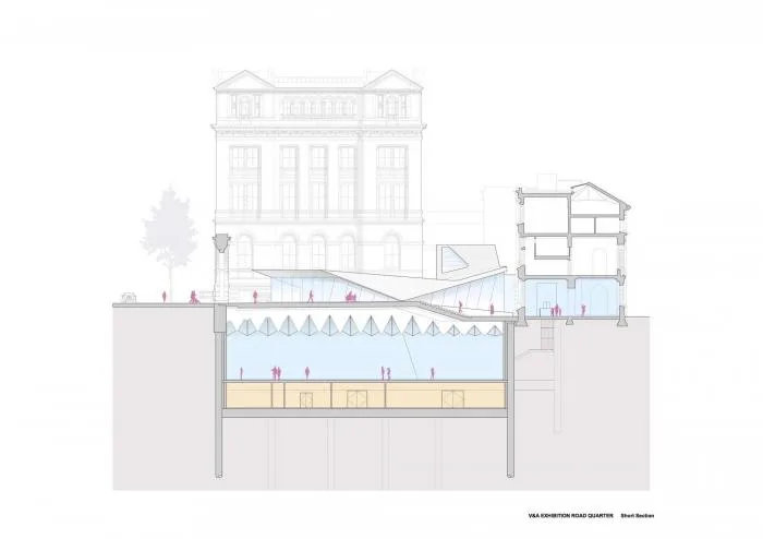 BIM Architecture | Hidden Underground British V& A Museum