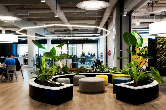 BIM Architecture | A Dynamic Space Like an Outdoor Theater - Mercado Libre Office