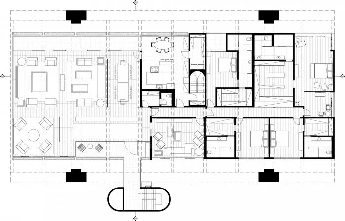 BIM Architecture | Brazilian Brutalist Architecture Renovation/Arquit é cnika