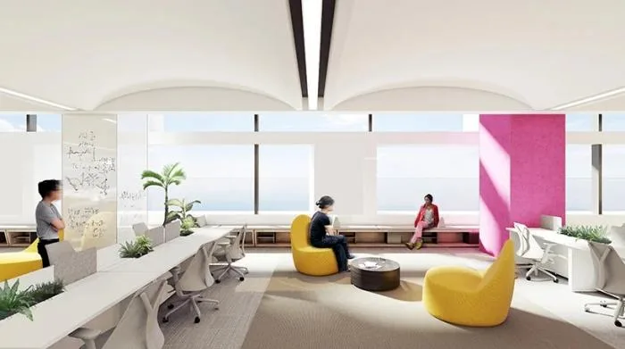 BIM Architecture | vivo Headquarters Office Building, Spiral Garden Terrace Surrounding Up/NBBJ