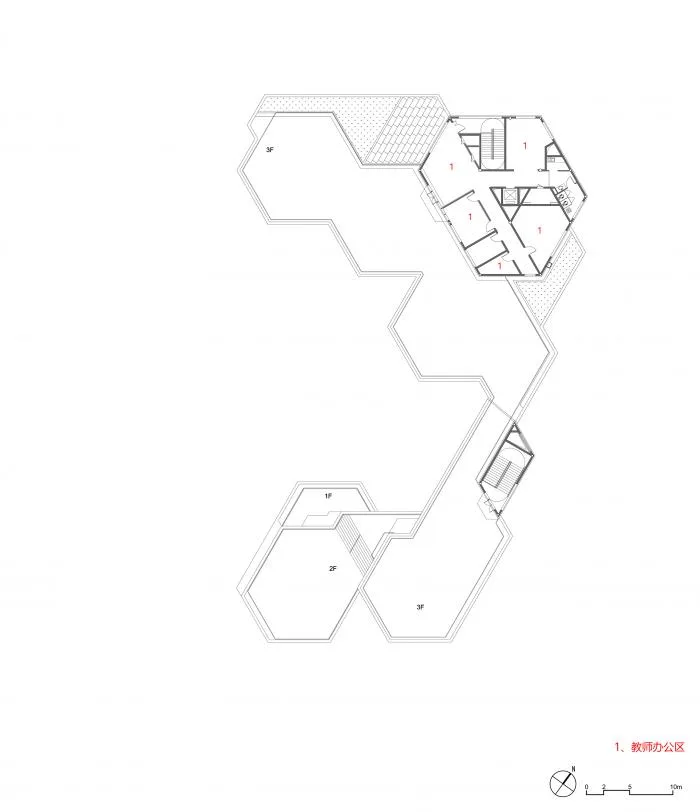 BIM Architecture | Hexagonal 'Hive' Shaped by Simple Geometry: Yangjiadun Branch of Hangzhou Pule Kindergarten/Goa Elephant Design