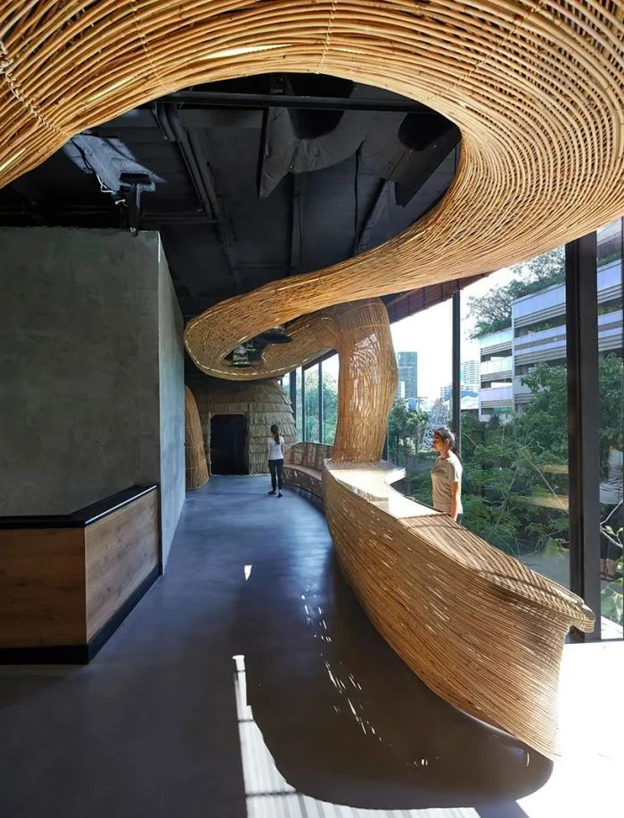BIM Architecture | Vikasa Yoga Headquarters in Bangkok, Integrating 3D Technology with Local Handicrafts