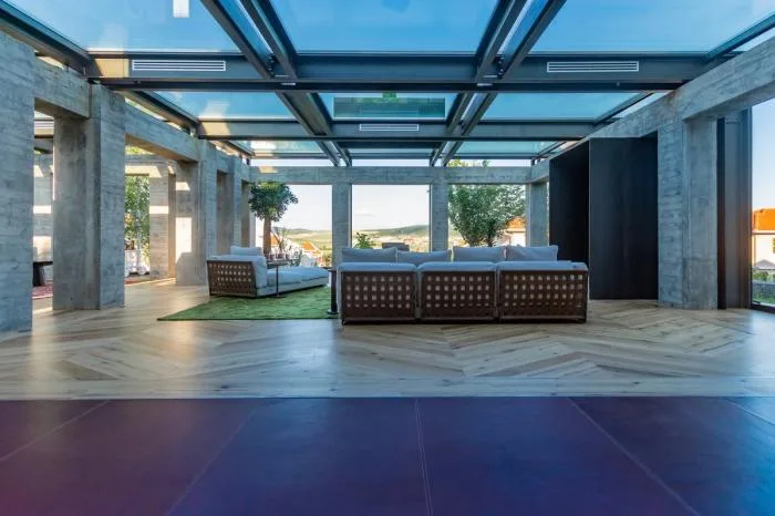BIM Architecture | Dialogue with Concrete Columns - BM Kavana Residence