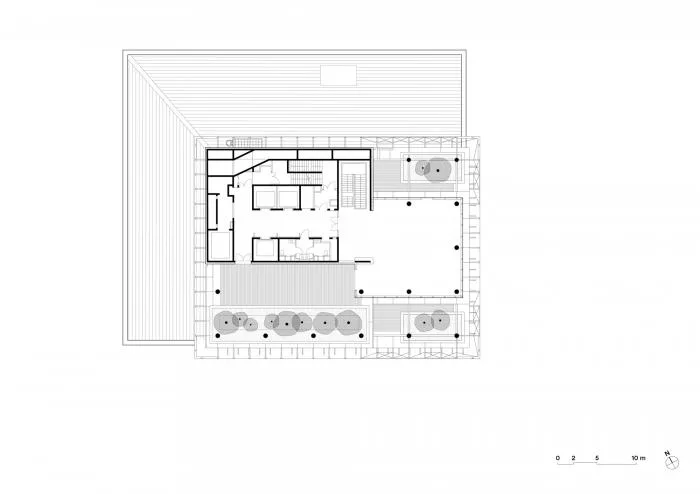 BIM architecture | A set of "crystals" that capture and scatter light - Saint Gobain headquarters office building