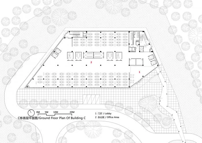 BIM Architecture | Guangzhou NetEase Headquarters/Dongyi Architecture