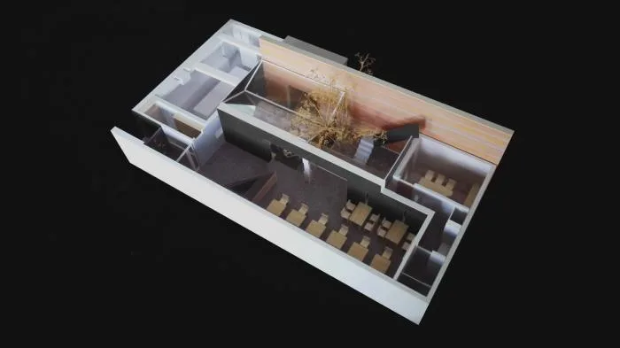 BIM Architecture | 'Cliff' - The Meeting Point of Past and Future/C+Architects