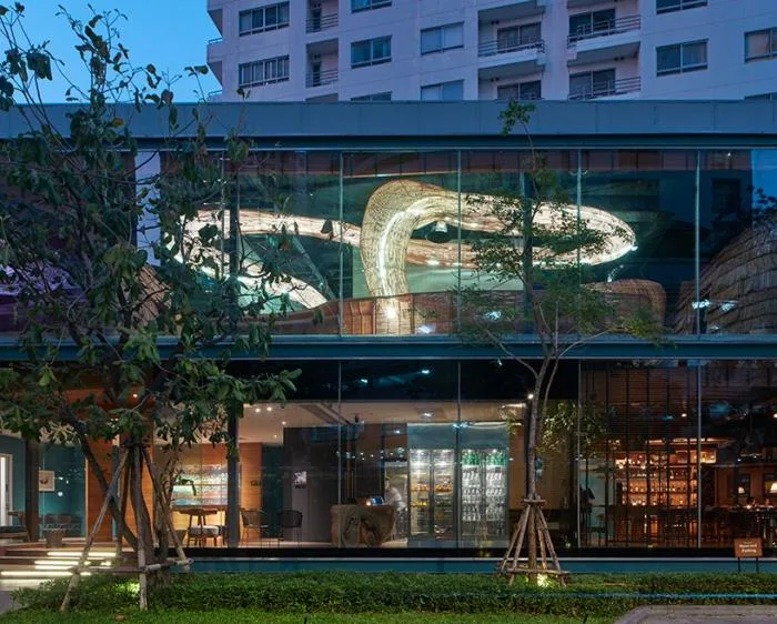 BIM Architecture | Vikasa Yoga Headquarters in Bangkok, Integrating 3D Technology with Local Handicrafts