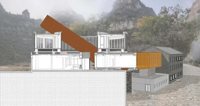 BIM Architecture | 809 Arsenal Site Renovation - Hotel Part/Three Culture Architecture