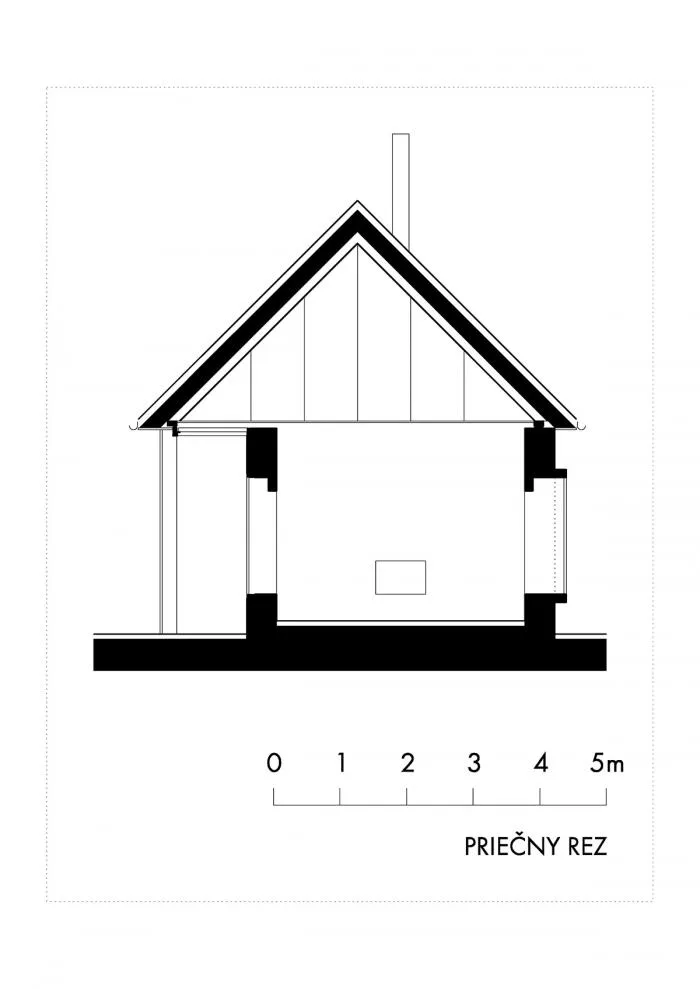 BIM architecture | Zen inspired cottage under exposed brick ceiling