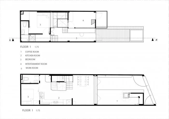 BIM Architecture | Survival in the Gap - Vietnamese Double layered Roof Residential Buildings