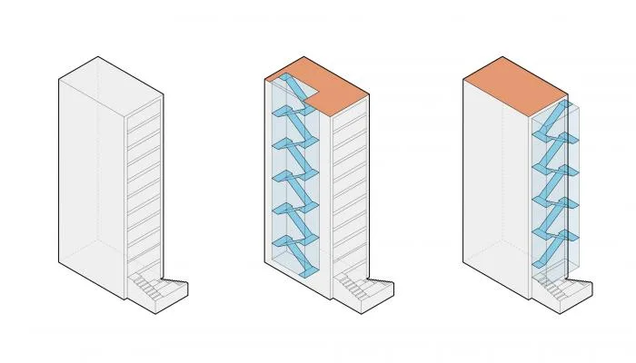 BIM Architecture | Aerial Stroll, Overlooking the City - Sommers Hotel