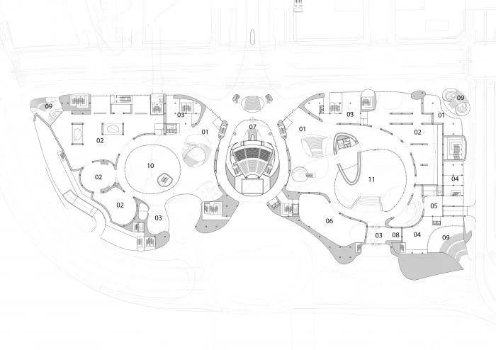 BIM Architecture | Urban Wilderness, 'Shenzhen Bay Cultural Square' Scheme Design/MAD