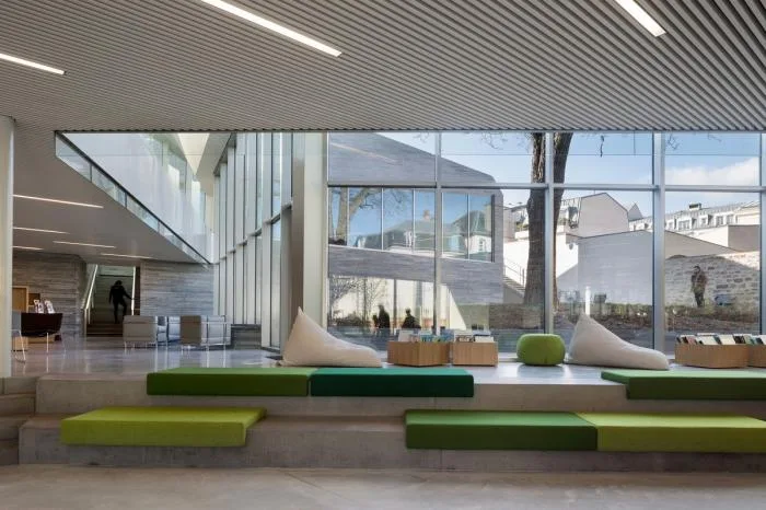 BIM Architecture | Town Tree Courtyard - Queenstown Media Library