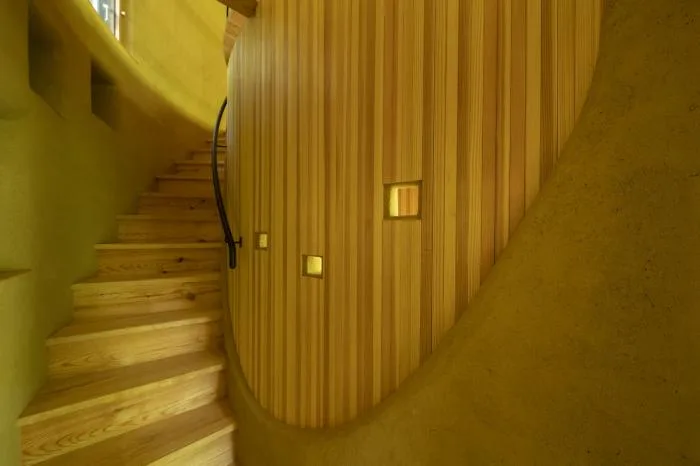 BIM architecture | Cute and playful, shell shaped earthen houses in the forest