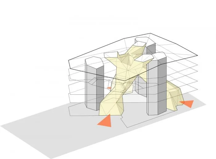 BIM architecture | Enjoying sunbathing under foggy curtain walls: Norwegian Library "Deichman"