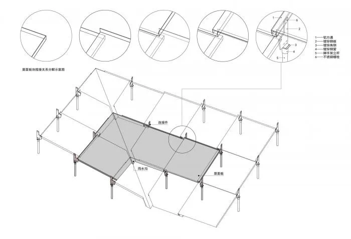 BIM Architecture | 2019 Shanghai Urban Space Art Season Main Exhibition Hall Entrance Security Check Shed/Tongji Original Design Studio