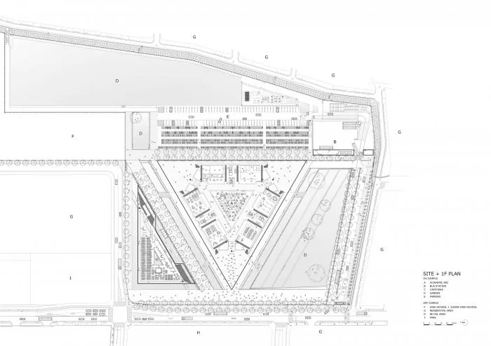 BIM Architecture | Chase Hand Gate College University 'Academic Ark' / Designed by Mitsubishi Land Institute