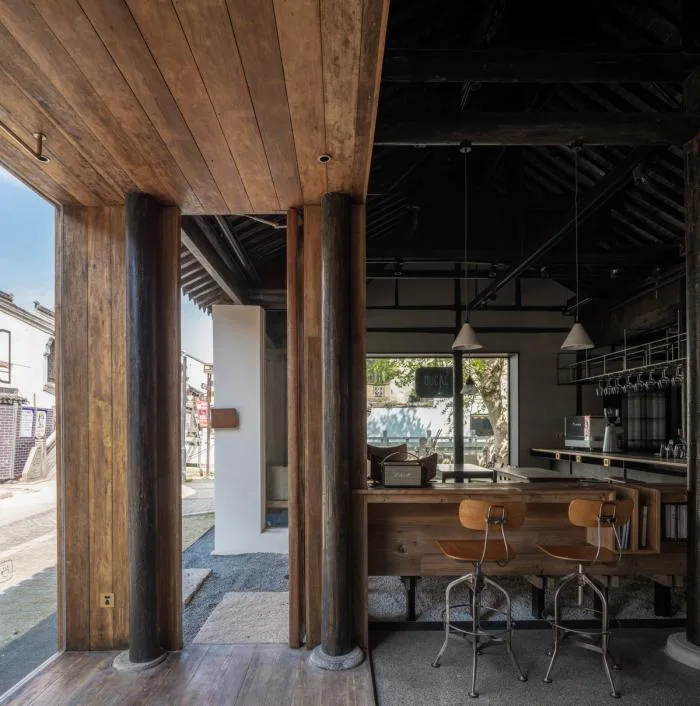 BIM Architecture | Collision between Jiangnan Old Street and Coffee Culture: D-U Duka Collection/Ben Zhe Architecture