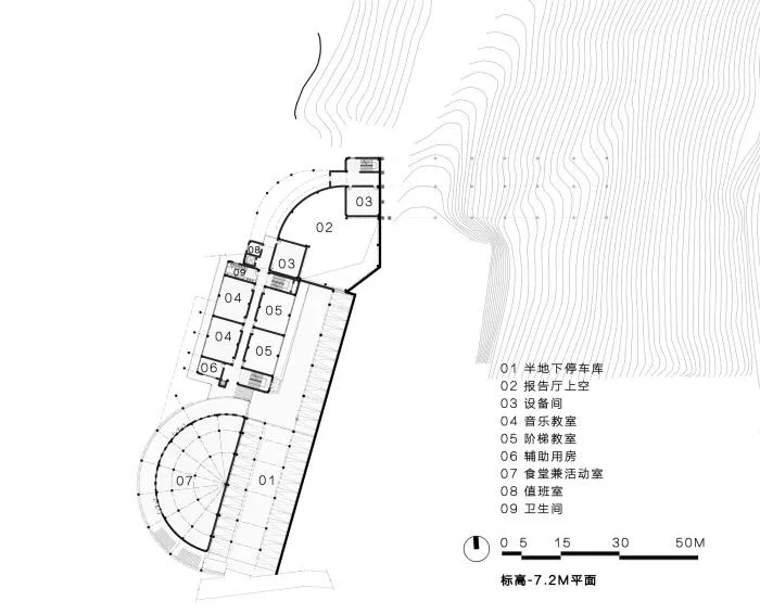 BIM Architecture | Campus Regeneration, Half Mountain Half School: Yunnan Yuxi Ecological Experimental Primary School/Conceptual Design