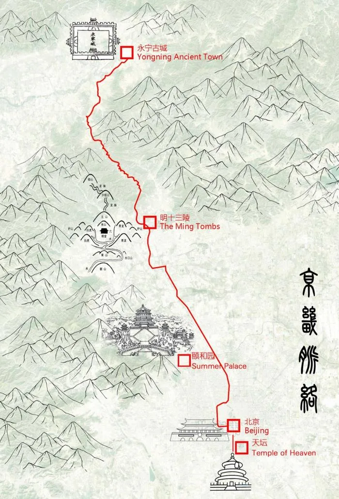 BIM Architecture | Yongning Ancient City · Jinshan Hidden Lane/Local Creation Center