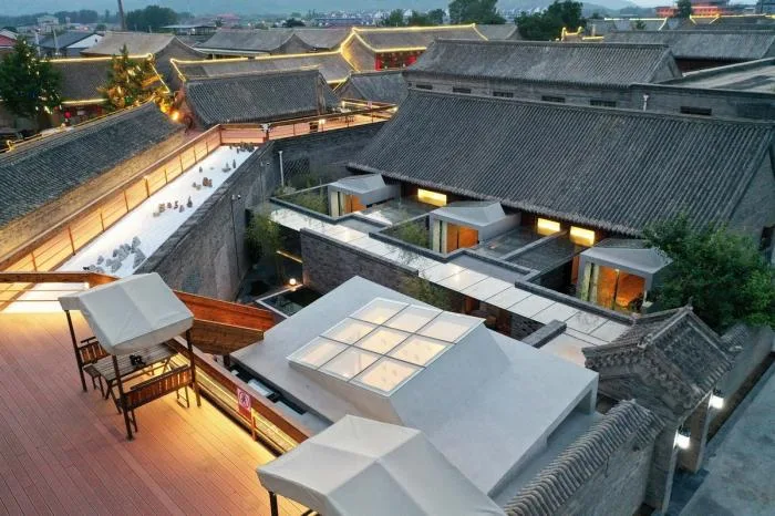 BIM Architecture | Yongning Ancient City · Jinshan Hidden Lane/Local Creation Center