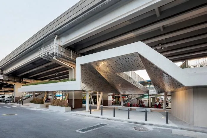 BIM Architecture | Seoul Terrace Square, Regenerated Space Under Elevated Bridge