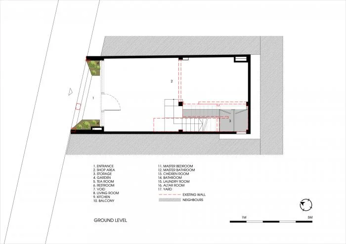 BIM Architecture | Dancing Sky Garden: Vietnamese Row House