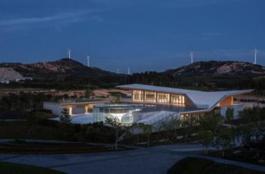 BIM Architecture: Traces of the Earth at Seven Colored Mountain Mine Garden Visitor Center by UUA Architects-BIM WORLD